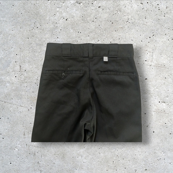 Dickies 874 Original Fit Men's Black Twill Work Pants Size 27×30 - Picture 7 of 7